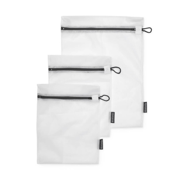 Комплект 3 бр. торбички за деликатно пране Brabantia White/Grey 1 — 4sales Комплект 3 бр. торбички за деликатно пране Brabantia White/Grey 1