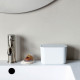 Елегантно кошче за баня Brabantia MindSet Dark Grey / White 2 — 4sales Елегантно кошче за баня Brabantia MindSet Dark Grey / White 2