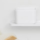 Елегантно кошче за баня Brabantia MindSet Dark Grey / White 3 — 4sales Елегантно кошче за баня Brabantia MindSet Dark Grey / White 3
