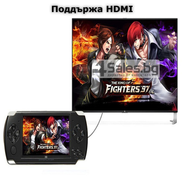 Конзола за игри с 8 GB памет, 4,3 инча дисплей  PSP21