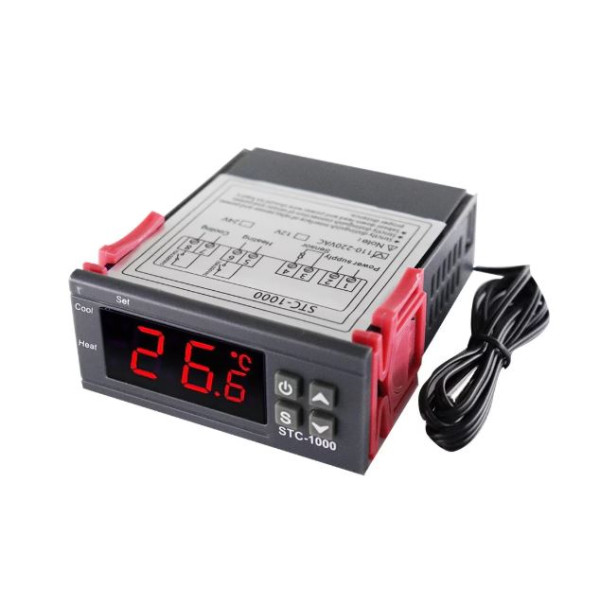 Температурен контролер STC-1000-24V, 10A с 1 сензор