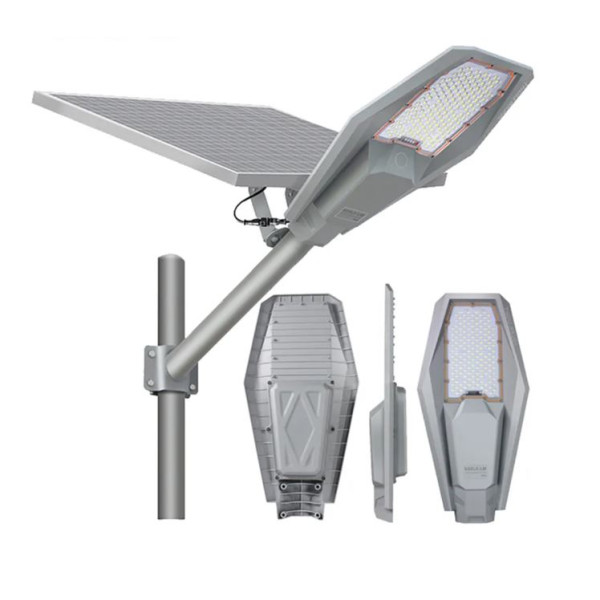 Соларна улична лампа с дистанционно управление – 200/300W, 6400K, MJX-902/MJX-903 1