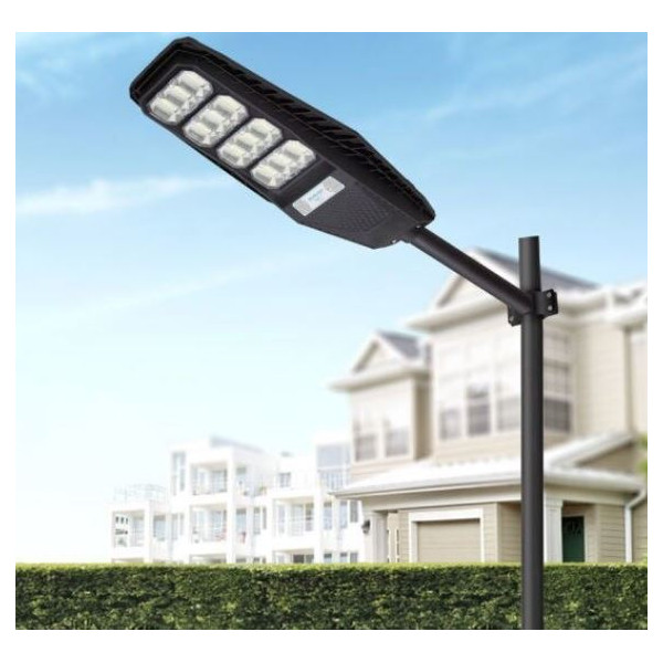 Соларна лампа с дистанционно управление – 100W/200W/300W, студено бяла светлина 6400K 4