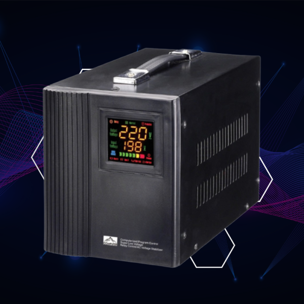 Стабилизатор със серво MOTOP RAGGIE 1500VA/2000VA – Защита от напреженови колебания с прецизна стабилизация