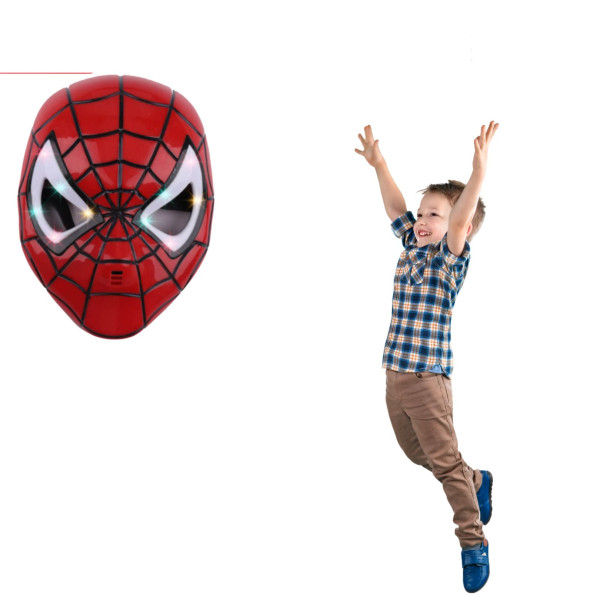 Детска светеща маска Spiderman със звукови и светлинни ефекти 2