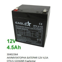 Акумулаторни батерии EAGLESTAR 12V – Надеждна енергия за UPS, алармени системи, соларни инсталации и други