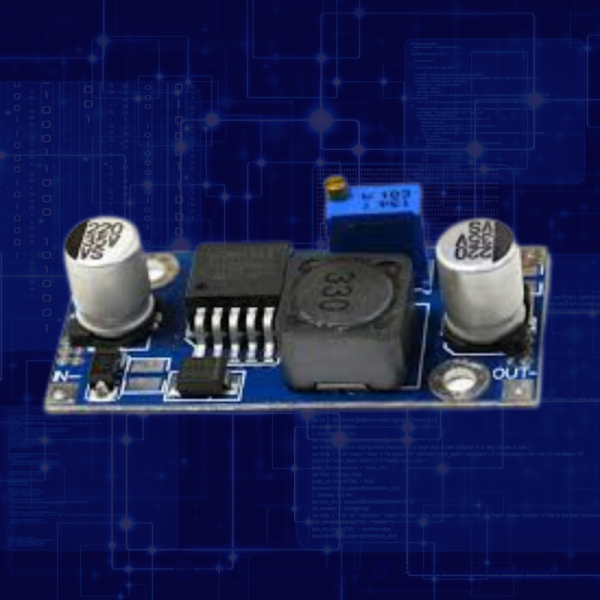 DC-DC понижаващ регулируем стабилизатор на напрежение 1.5V–35V | LM2596 | До 3A с радиатор 4