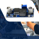 DC-DC понижаващ регулируем стабилизатор на напрежение 1.5V–35V | LM2596 | До 3A с радиатор 6