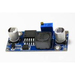 DC-DC понижаващ регулируем стабилизатор на напрежение 1.5V–35V | LM2596 | До 3A с радиатор