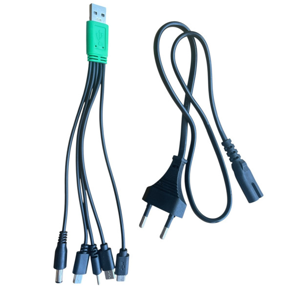 Соларна вентилаторна система GDLITE GD-8081 с вентилатор и 3 крушки 3