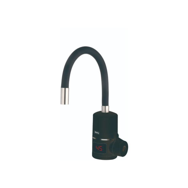 Нагревател за вода Rosberg R57100H, R57100HW, за стена/за плот, с гъвкав силиконов маркуч, 3300W