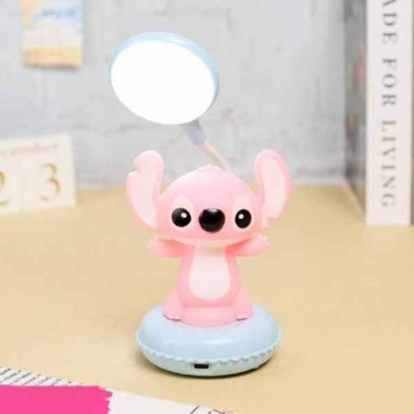 Настолна 3D LED лампа Stitch & Angel 5