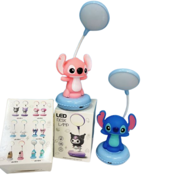 Настолна 3D LED лампа Stitch & Angel 1