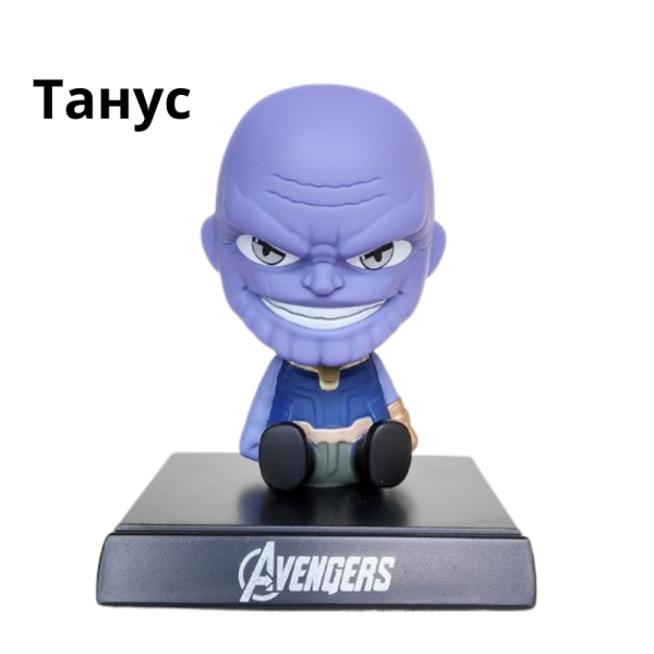Фигурки с клатеща се глава за кола – Hulk, Thanos, Luffy 6