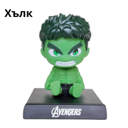 Фигурки с клатеща се глава за кола – Hulk, Thanos, Luffy