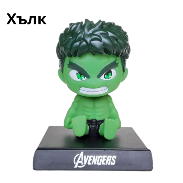 Фигурки с клатеща се глава за кола – Hulk, Thanos, Luffy 5