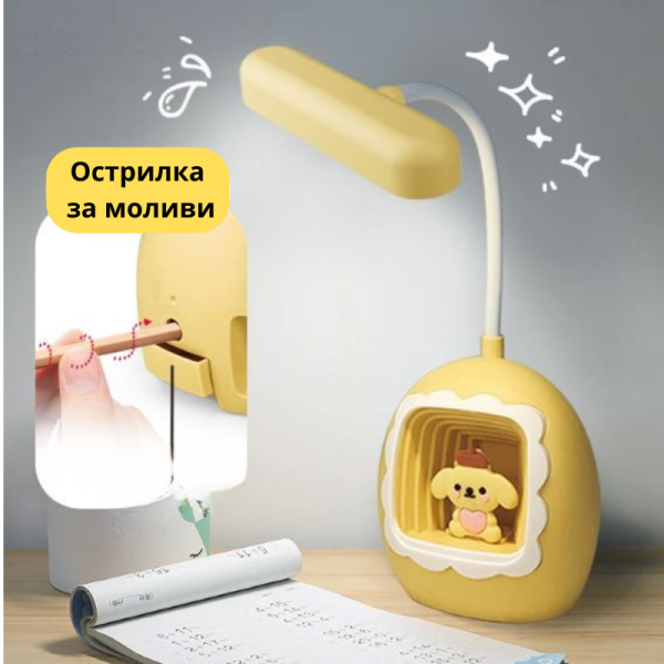 Детска LED настолна лампа с фигурки – забавна светлина за мечтатели 4