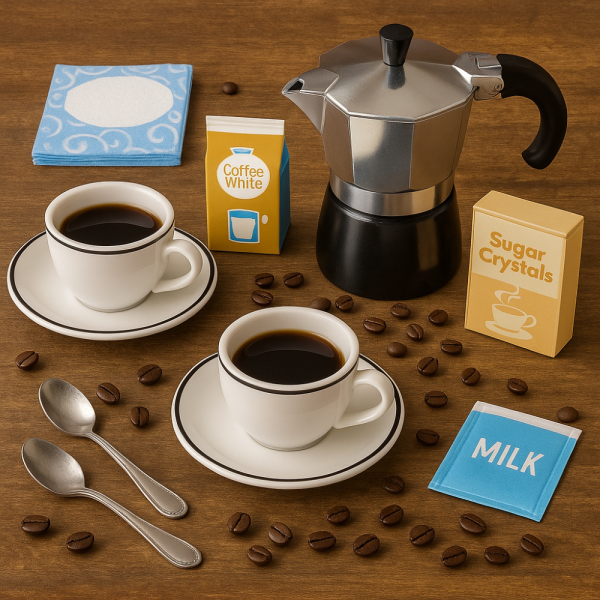 Детски сервиз за кафе с кафеварка Coffee world 4