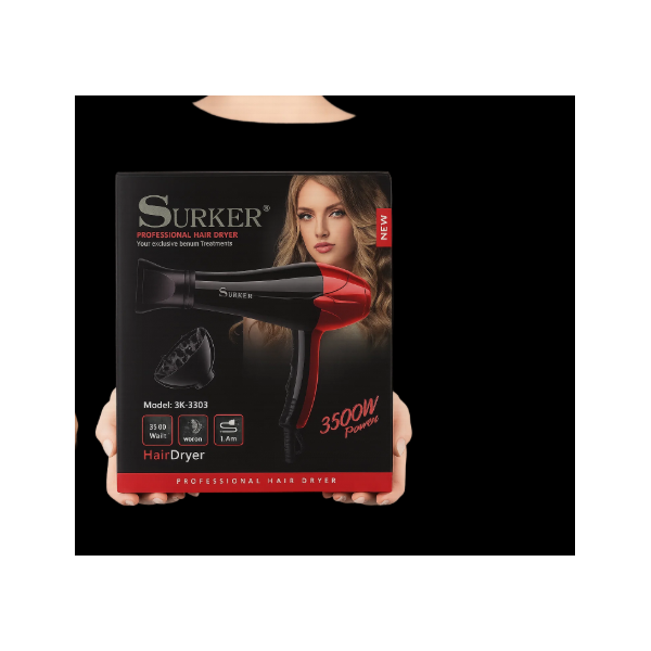Професионален сешоар SURKER, SK-3303 – 3500W 5