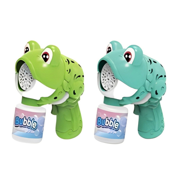 Забавен пистолет за балончета „Жаба“ – FROG Bubble Gun 1