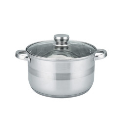 Тенджера Voltz OV51210М18, OV51210М20, OV51210M22, OV51210M24, Индукция, Неръждаема стомана