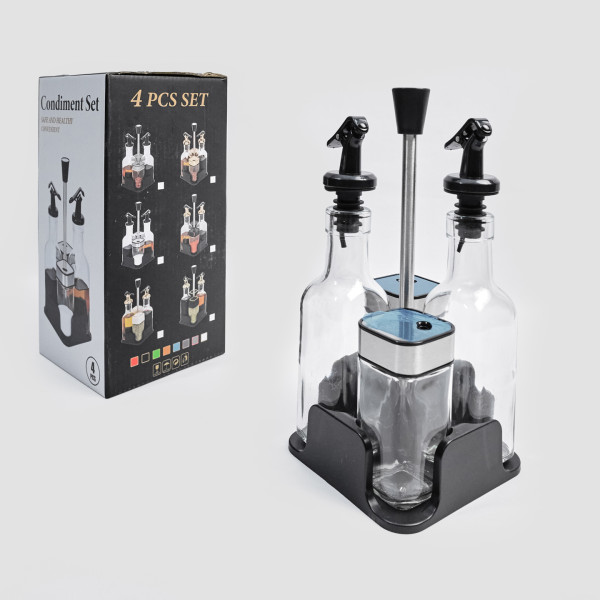 Комплект за подправки Shik, оливерник 5 части SD202