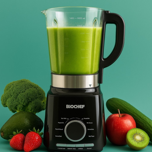 Вакуумен блендер и уред за приготвяне на супи BioChef Aurora с 1,7 л. стъклена кана, 1000W мощност 4