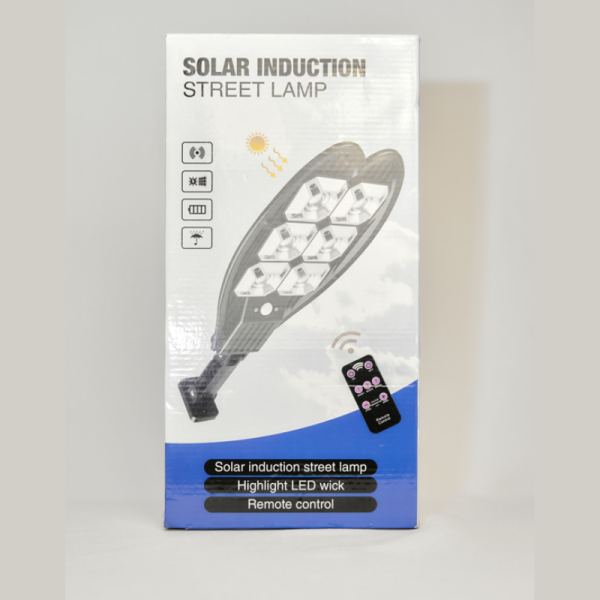 Соларна лампа със сензор за движение и 150 COB диоди  LL-006 H LED75 6