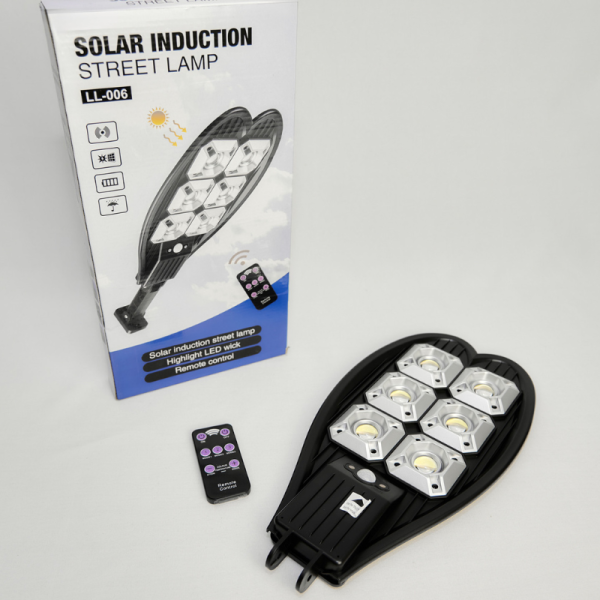 Соларна лампа със сензор за движение и 150 COB диоди  LL-006 H LED75 1