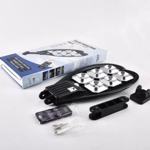 Соларна лампа със сензор за движение и 150 COB диоди  LL-006 H LED75
