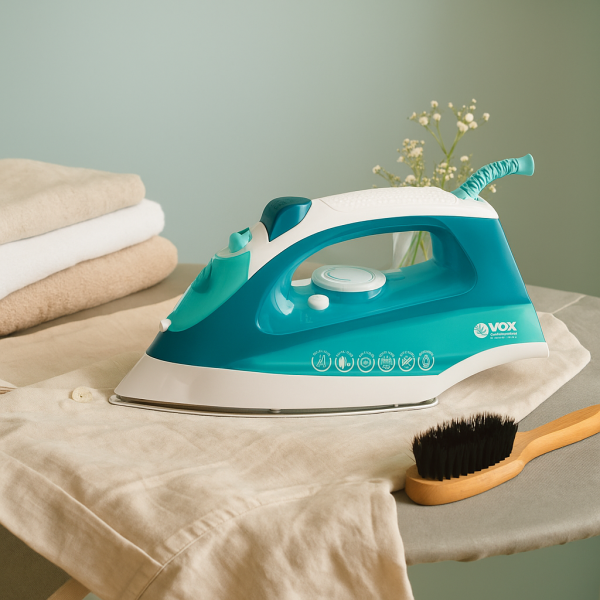 Парна ютия VOX DBL-5010, 2200W, Керамична плоча, Йонизация, кабел 1.8м 3