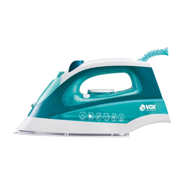 Парна ютия VOX DBL-5010, 2200W, Керамична плоча, Йонизация, кабел 1.8м 5