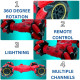 RC Кола за каскади 4WD с дрифт и завъртане на 360° 3
