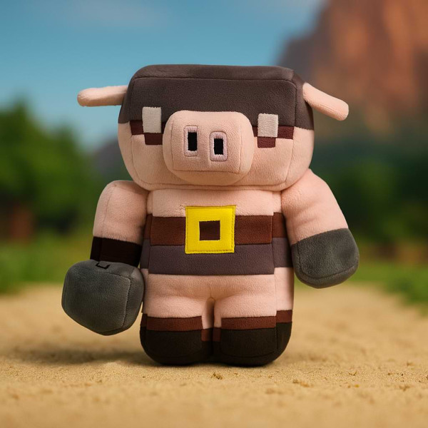 Колекция плюшени фигури с пикселен дизайн в стил Minecraft 6
