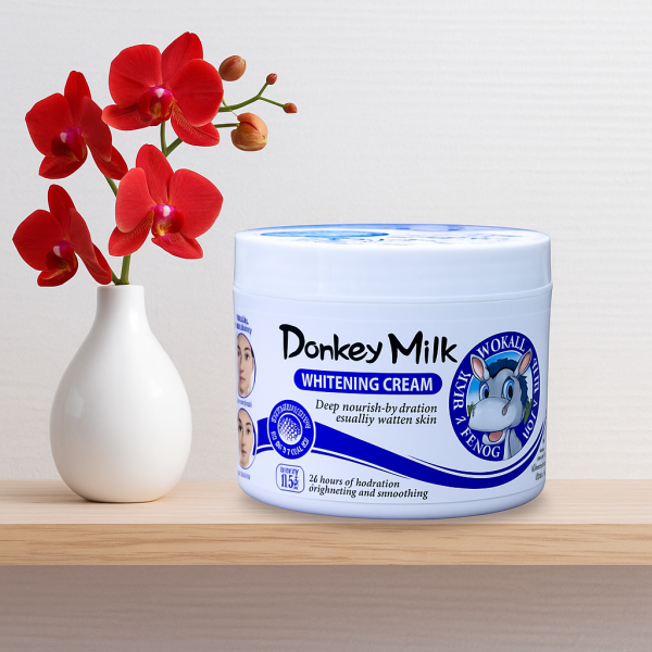 Избелващ и хидратиращ крем за лице с магарешко мляко DONKEY MILK TV1219 3