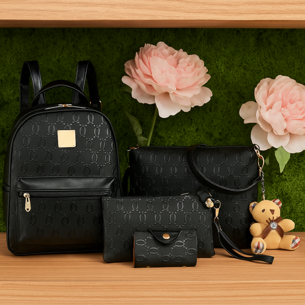 Комплект раница и 3 чантички BAG28