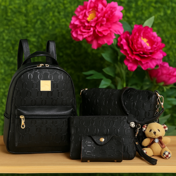 Комплект раница и 3 чантички BAG28 2