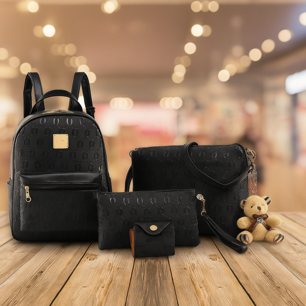 Комплект раница и 3 чантички BAG28 5