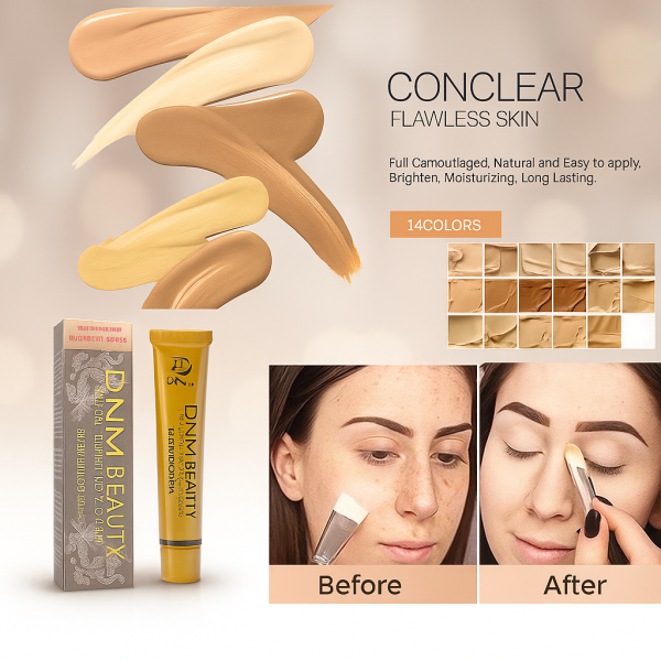 Силно покривен фон дьо тен DMN Beauty Hzs152 2