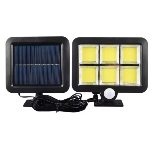 Соларен LED прожектор с датчик за движение - H LED27 6 — 4sales Соларен LED прожектор с датчик за движение - H LED27 6