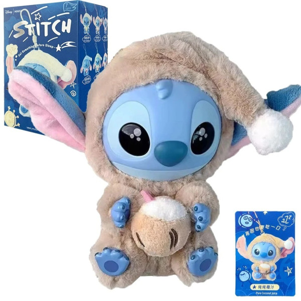 Сладка изненада с Miniso Stitch в пижама – колекционерска фигурка 15 см 5