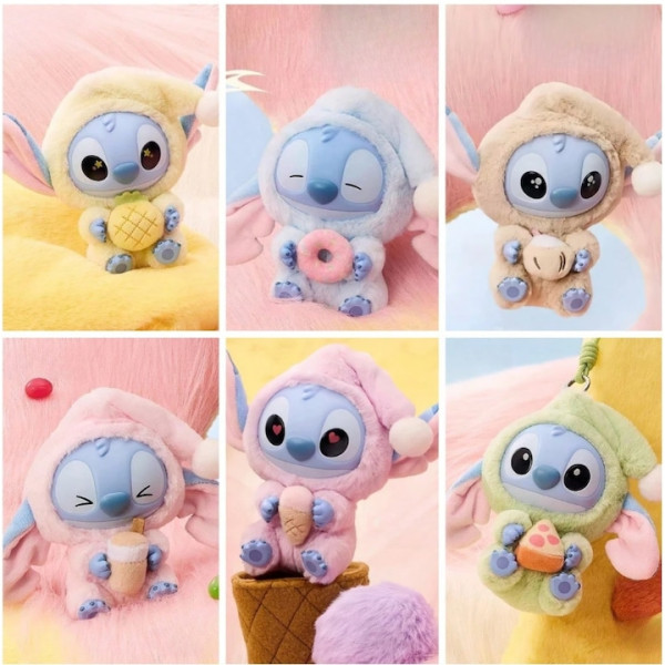 Сладка изненада с Miniso Stitch в пижама – колекционерска фигурка 15 см 9