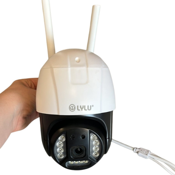 Куполна 4G IP Камера LYLU – 10MP, 360°, двупосочно аудио, нощно виждане