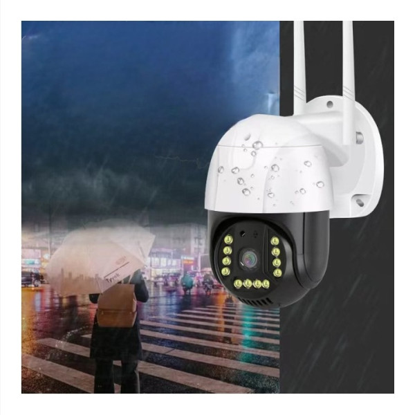 Куполна 4G IP Камера LYLU – 10MP, 360°, двупосочно аудио, нощно виждане 4