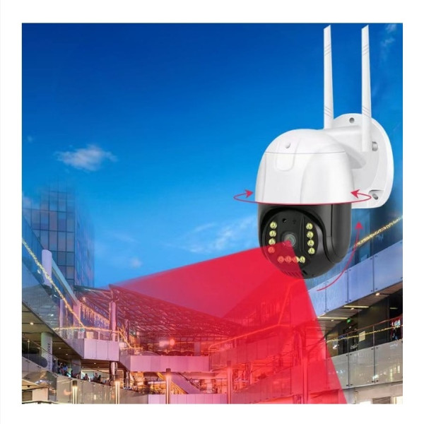Куполна 4G IP Камера LYLU – 10MP, 360°, двупосочно аудио, нощно виждане 6