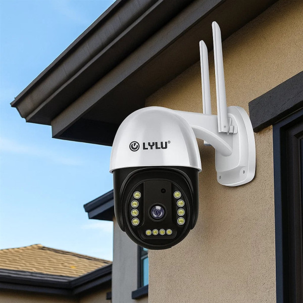 Куполна 4G IP Камера LYLU – 10MP, 360°, двупосочно аудио, нощно виждане 3