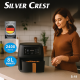 Уред за готвене с горещ въздух Silver Crest S-18, 8 литра, 2400 W 1 — 4sales Уред за готвене с горещ въздух Silver Crest S-18, 8 литра, 2400 W 1