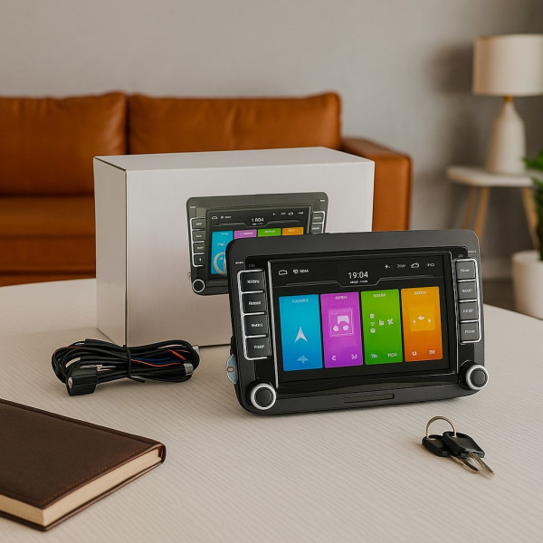 Мултимедия за Volkswagen 7" HC8227 – Android 15, 4GB RAM, 64GB ROM, GPS, Bluetooth 2