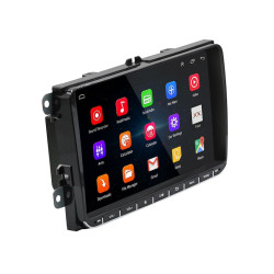 Мултимедия HC8227 за VW с 9" тъчскрийн – Android 15, Bluetooth, GPS, камера за заден ход