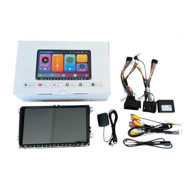 Мултимедия HC8227 за VW с 9" тъчскрийн – Android 15, Bluetooth, GPS, камера за заден ход 2